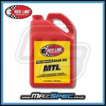 Red Line MTL 75W80 GL-4 Manual Transmission Gear Oil 1US Gallon 3.78L Redline