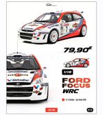 1/18 OT1239 OTTO OTTOMOBILE FORD FOCUS WRC 1999 McRae/Grist SAN REMO RALLY