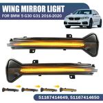2x For BMW 5 Series G30 G31 2016-2020 Dynamic Wing Mirror Indicators Turn Signal