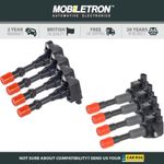 8 Pack of Mobiletron Ignition Coils - 4 x CH-26 & 4 x CH-27