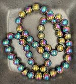 Genuine Hematite Semi-Precious Stone Beans