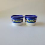 Vintage 1999 / 2000 Tupperware Pokemon Snack Cups Set of 2 Excellent Condition!