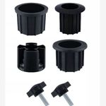 Parasol Base Stand Umbrella Holder Adaptor Tube Bolt Fixing Mount Accessories