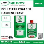 Acrylic Clear Coat 1,5L Kit Lacquer 2K HS 2:1High Gloss Scratch Resistant  BOLL