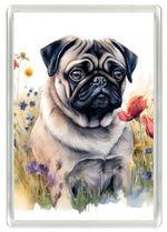 PUG DOG FRIDGE MAGNET GREAT GIFT