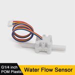 G1/4 inch POM Hall Water Flow Sensor,for Monitor Water Flow The Machine/Heater