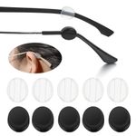 Invisible Silicone Eyeglass Ear Hooks Anti-Slip Grip Holders