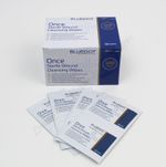 Sterile Saline First Aid Wound Cleansing Wipes Box of 100 Individually Wrapped