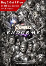 Avengers Endgame Encore 2026 Movie Poster A5 A4 A3 A2 A1