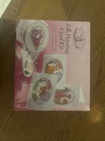 Silk painting card kit (by House of Crafts), makes six cards, new in sealed box