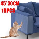 10X Cat Scratch Furniture Guards Couch Protector Anti-Scratch Deterrent Tape New