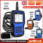 Autophix 7610 5600 Full System ABS TPMS EPB DPF Reset Scanner Diagnostic Tool UK