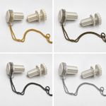 No Drill Roller Blind Bracket Kit with Chain – 28-38mm Replacement Hardware