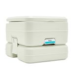Hi-Gear Portable Toilet 13L Water Flush & 10L Waste Tank For Camping & Outdoors