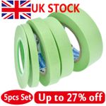 5 Pcs Green Model Masking Tape 18mx 2mm/6mm/10mm/12mm/18mm Craft DIY UK STOCK
