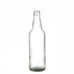 500ml Glass Beer Bottles Clear with Crown Caps Home Brewing Bitter Cider Ale