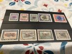 Europe Greenland 19-27 Mint Stamos  Scarce Overprint Liberation MH