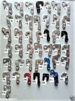 REAR DERAILLEUR GEAR MECH HANGER / FRAME SAVER DROPOUT BRACKET - 43 + VARIOUS