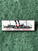 Paddle Steamer Waverley Old Badge.