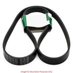 V-Ribbed Belt Fits BMW X5 Cadillac BLS Wagon Chevrolet Malibu MOTAQUIP VFB398