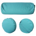 VLFit Yoga Bolster, Eco Friendly Buckwheat Bolster, 61cm x 23cm c 23cm