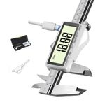 Industrial Grade Rechargeable Digital Vernier Caliper with USB C Charging