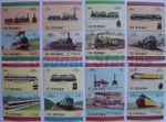 1987 NUI (Tuvalu) Set #3 Train Locomotive Railway Stamps (Leaders of the World)