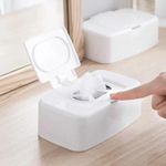 Portable Wet Wipe Dispenser Storage Box Travel Home UK Use Compact
