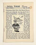 1955 Sep DOLL TALK FOR COLLECTORS zine ANTIQUES international costumes KIMPORT
