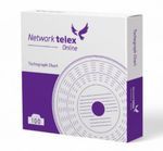 TACHOGRAPH  CHART  125 KMH BLACK NUMBERED ANALOGUE TACHOGRAPH CHARTS