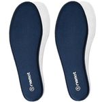 2 Pairs Memory Foam Insoles for Men Replacement Inserts for Walking Shoes
