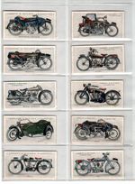 Lambert&Butler: Motor Cycles 1923 Full Set 50 Cards