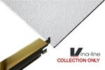 Sandtone Textured Ceiling Tile 595x595 and Polished Gold Grid 10m2 Complete Kit