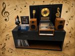 Mini brands compatible vinyl display unit black