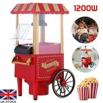 Carnival Hot Air Popcorn Maker Electric Popper Machine Fat Free Snack NEW