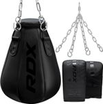 RDX Maize Punching Bag Black for Boxing, MMA, Muay Thai, Kickboxing Training