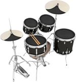 Drum Practice Pad, 10Pcs Drum Mutes Drum Silencer Drumming Practice Silencer Pad