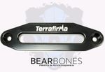 Land Rover Offroad Winch Terrafirma Aluminium Hawse Fairlead In Black TF3303