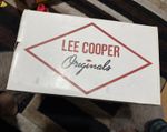 Lee Cooper Lee C Austin Lo Sn00 Men's Brown Leather Lace Up Sneakers UK 9.5