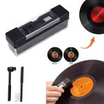 Vinyl Records Cleaner Kit Velvet Anti Static Stylus Cleaning Brush Cloth LP Care