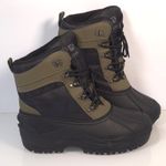 Diem Men's Fishing Boots Size 10 UK Lite Tech Green Black Waterproof Duck Shoes