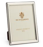6”x8”in Hallmarked Solid 925 Sterling Silver Photo Frame 7370/15x20 wood back UK