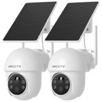 ARCCTV Outdoor Wireless 4MP Solar Security Camera 2.4G/5GHZ WiFi Night Vision IP