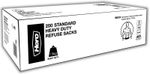 Hero 200 x 70L Heavy Duty Bin Bags Strong Black Recycled Refuse Rubbish Sacks