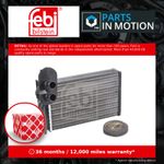 Heater Matrix fits VW GOLF 83 to 06 Exchanger Interior 1H2819030 1H2819031 Febi