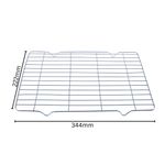 345mm X 225mm Grill Pan Grid Rack Shelf Mesh Stand For Hotpoint Oven Cooker