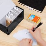 Pre-Scored Foldable Card Dividers Write-On Tab for TCG PTCG MTG Trading Card Box