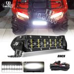 8inch 240W Dual Row LED Work Light Bar For 2014-2025 Honda Rancher TRX420 + Wire