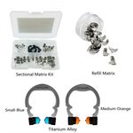 Dental Matrix Bands Sectional Contoured Matrices Wedges Refill Matrix