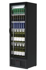 Commercial Single Door Display Bottle Cooler Large Tall Merchandiser Back Bar